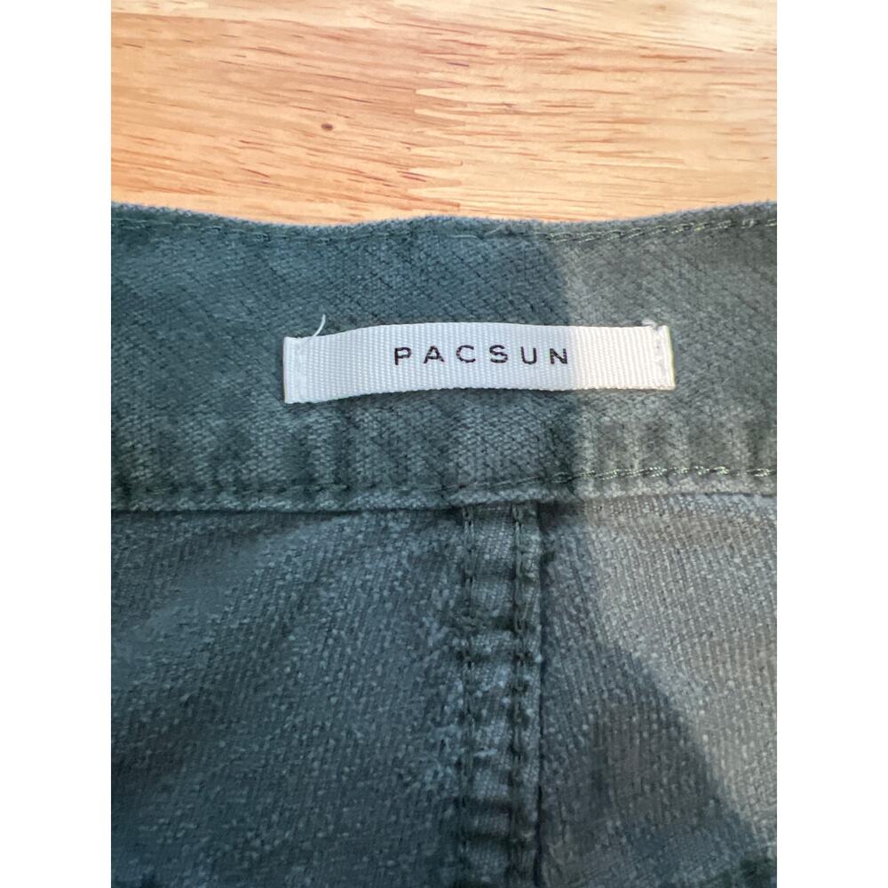 PacSun Baggy Jean in Velvet Sage Green Women's 24 - Picture 5 of 10